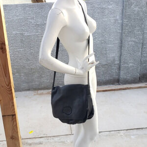 Carlos falchi‎ leather crossbody bag